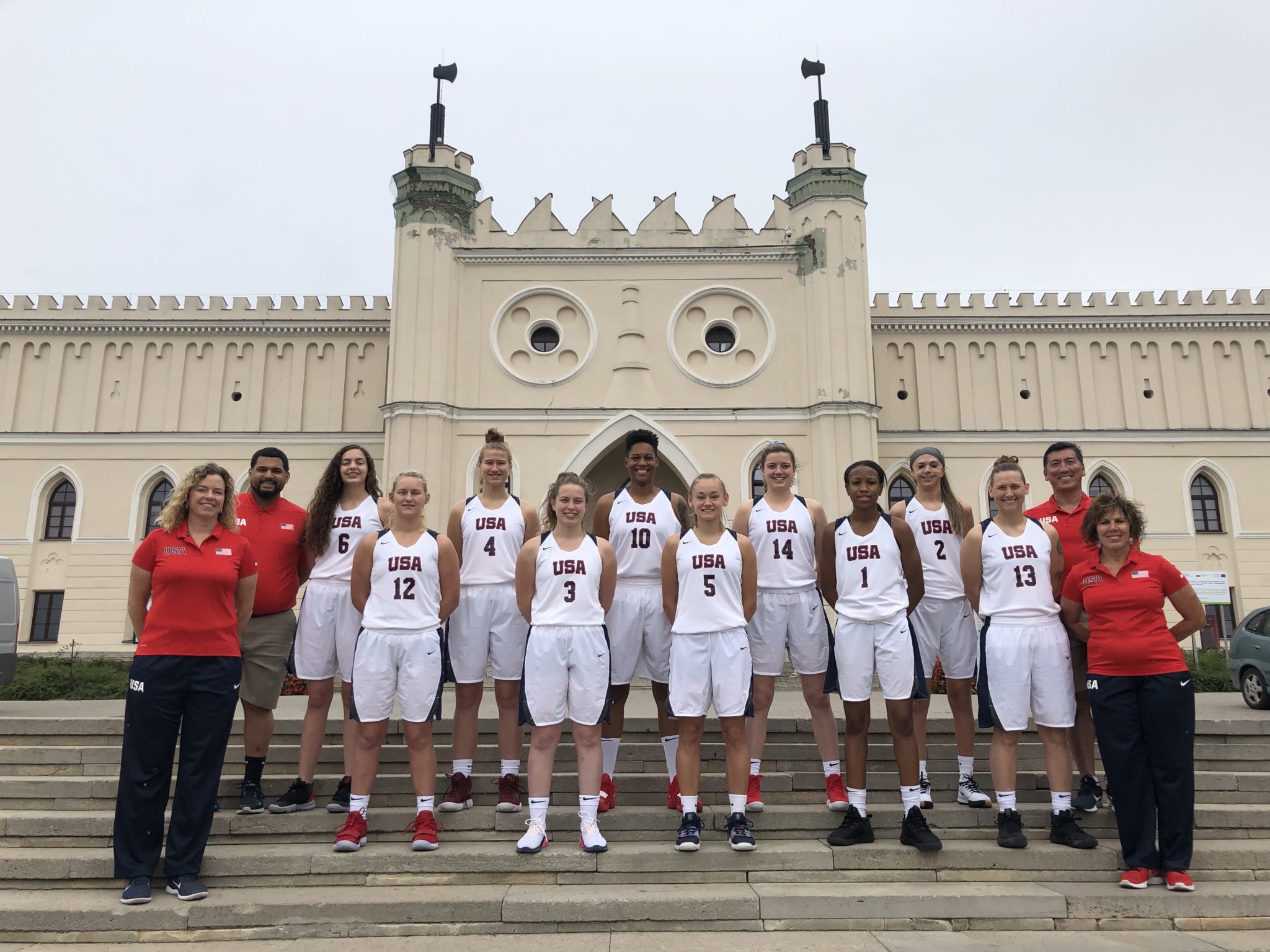 Lublin, Poland 2019 Women USA Deaf Basketball
